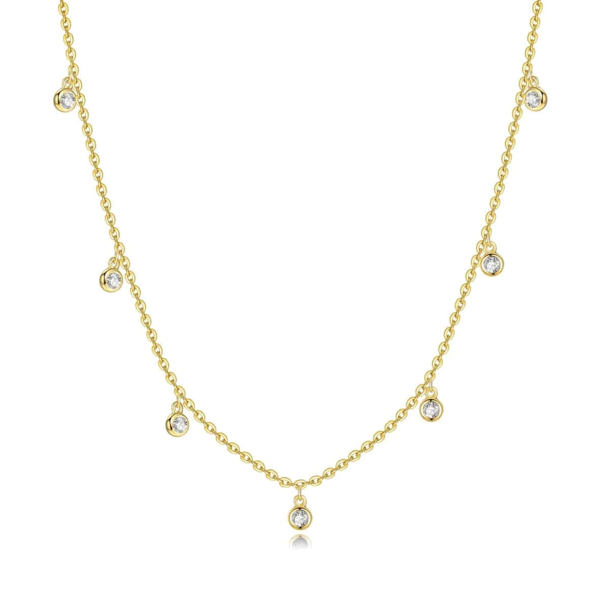 "Elegant Crystal" Necklace - Milas Jewels Shop