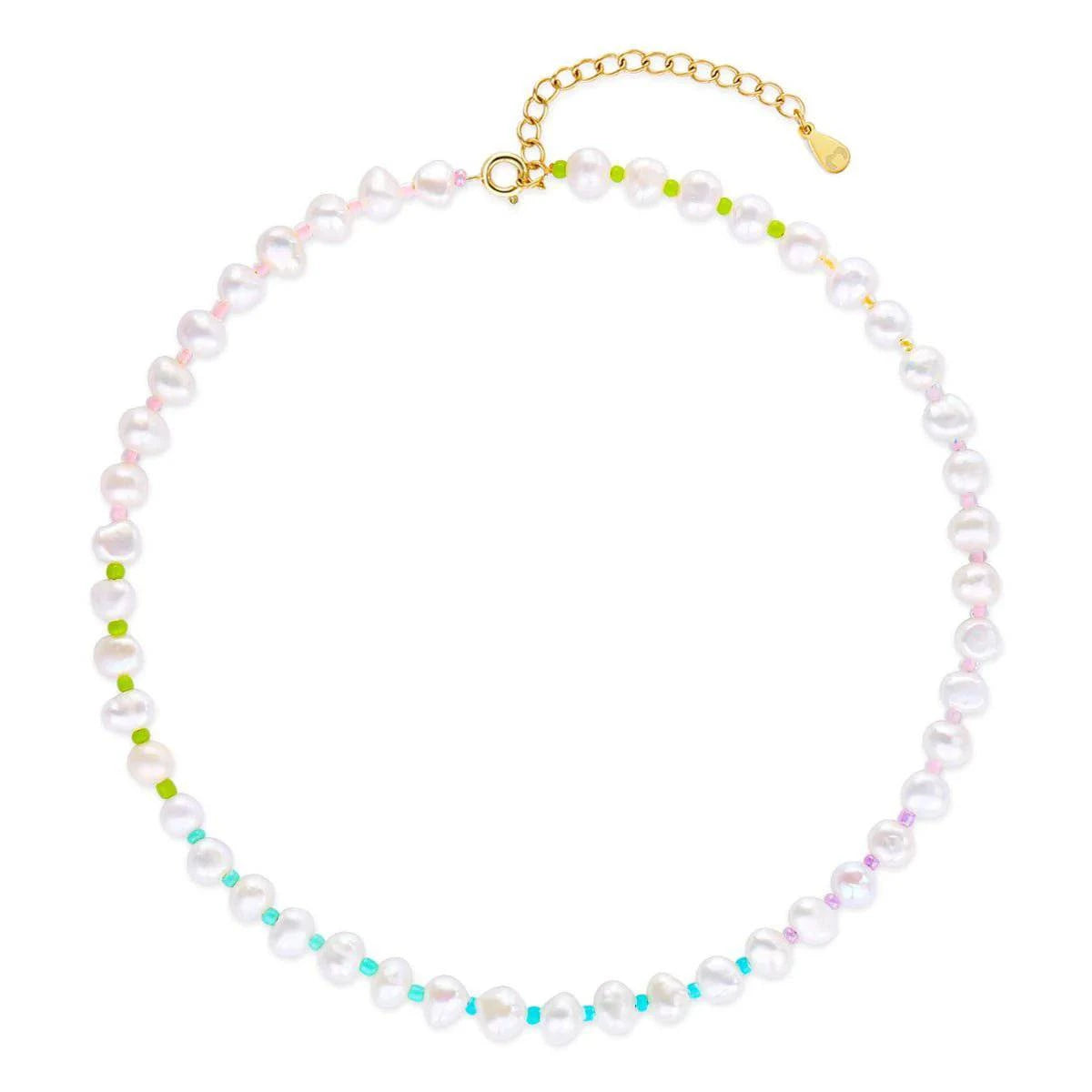 "Festive Pearls" Necklace - Milas Jewels Shop