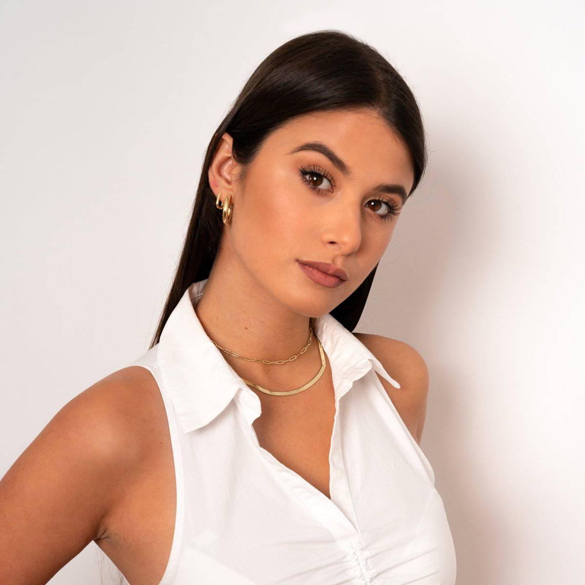 "Fine Link" Necklace - Milas Jewels Shop