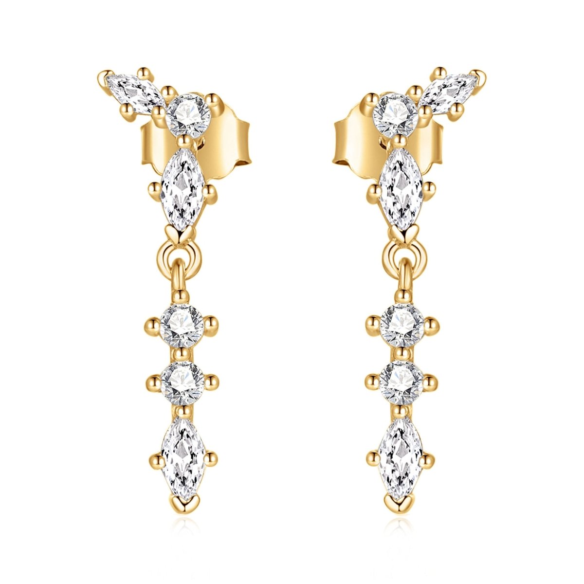 "Flamant" Earrings - Milas Jewels Shop