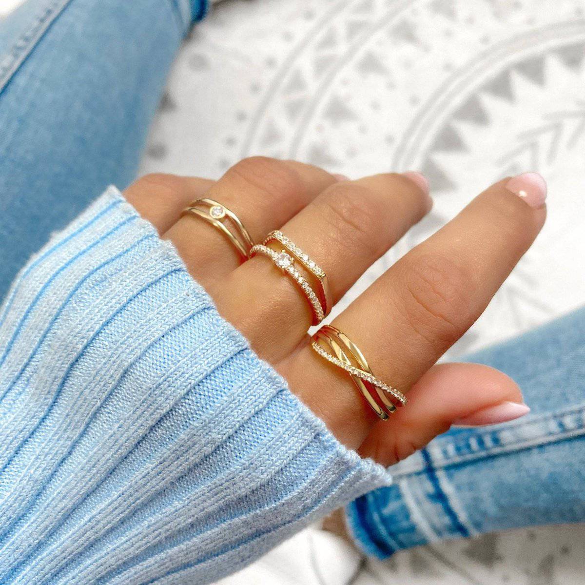 "Frosting" Ring - Milas Jewels Shop