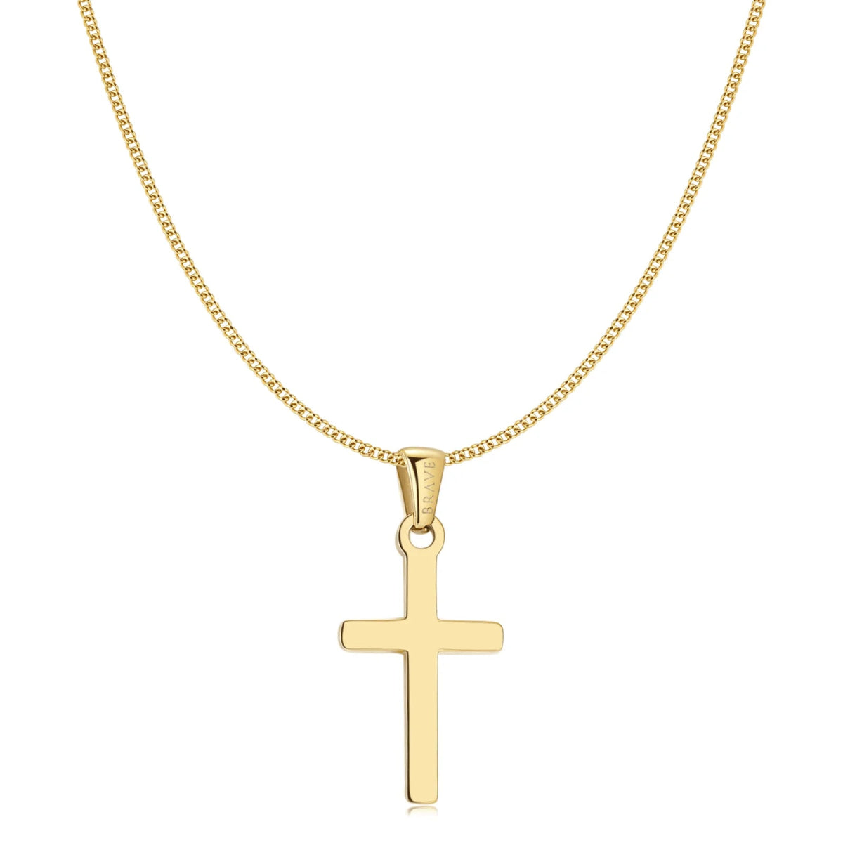 "Gospel" BRAVE Men's Necklace - Milas Jewels Shop