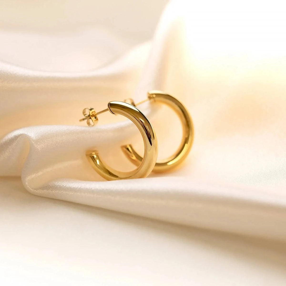 "Half Ring Lumina" Earrings - Milas Jewels Shop