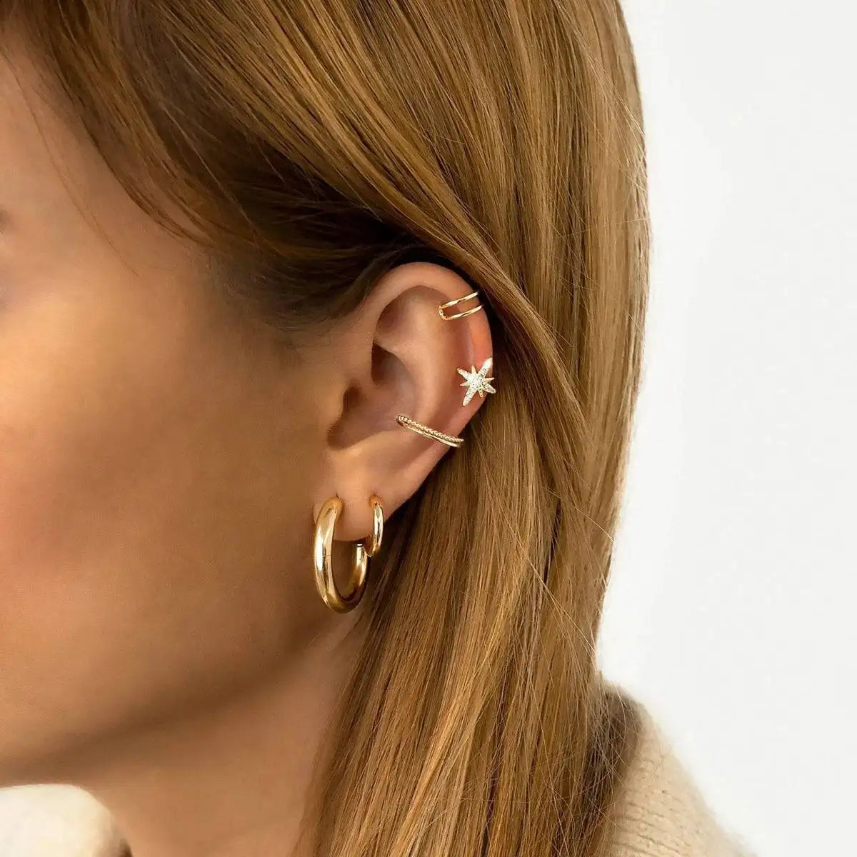 Half Ring Speranta Earrings