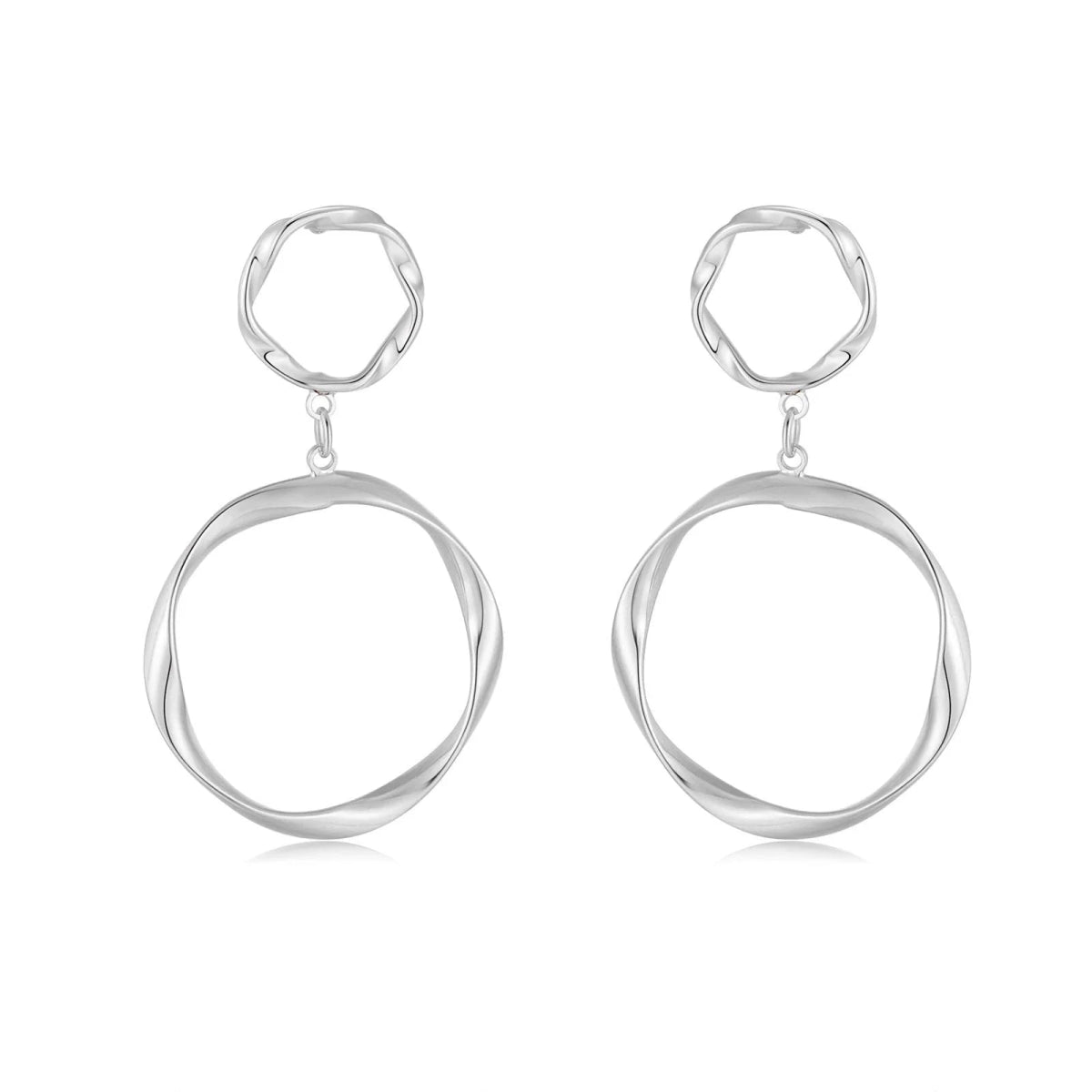 "Hanging Hoops" Earrings - Milas Jewels Shop