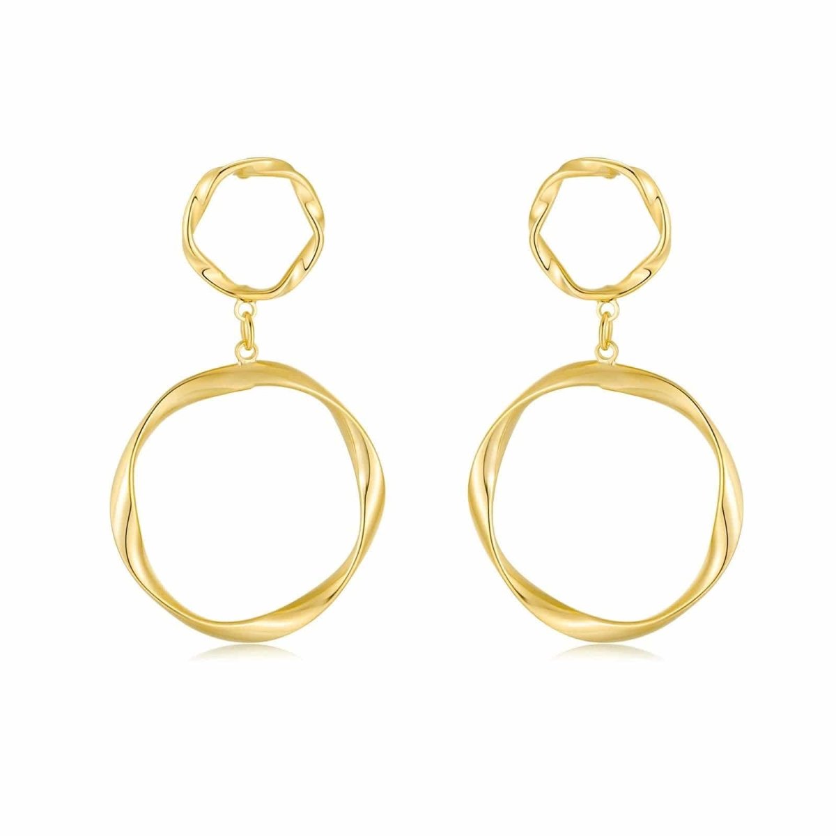 "Hanging Hoops" Earrings - Milas Jewels Shop