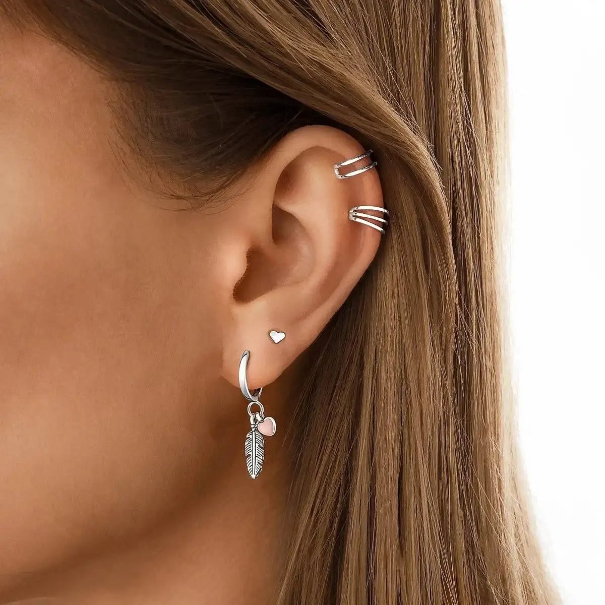 "Heart" Mini Earrings - Milas Jewels Shop