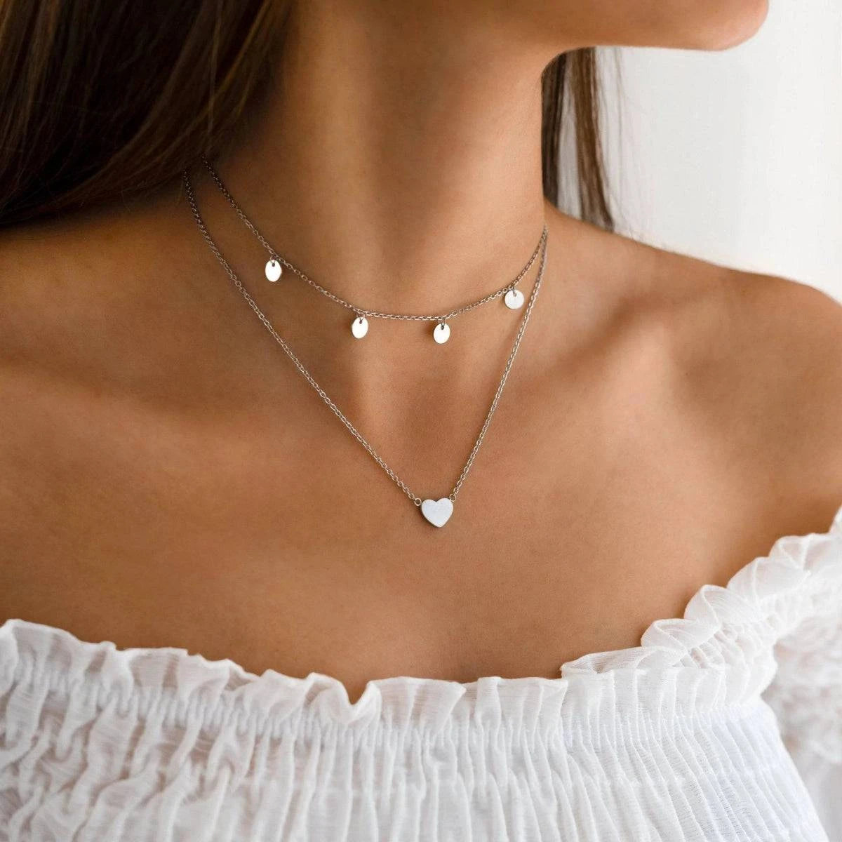 "Heart" Necklace - Milas Jewels Shop