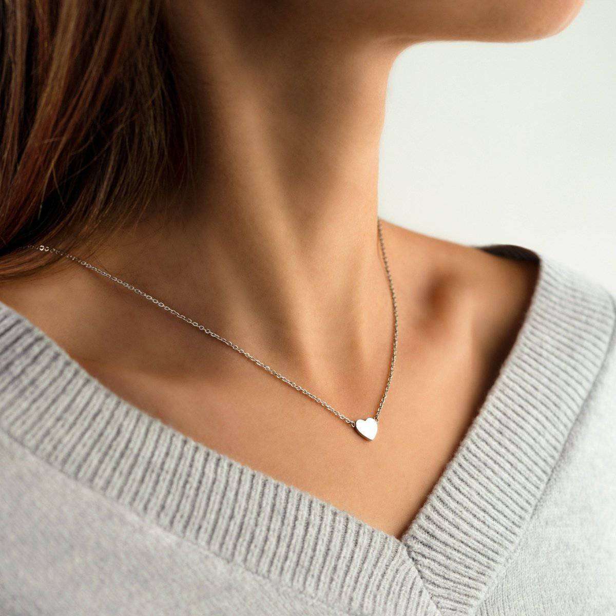 Heart Necklace - Personalized
