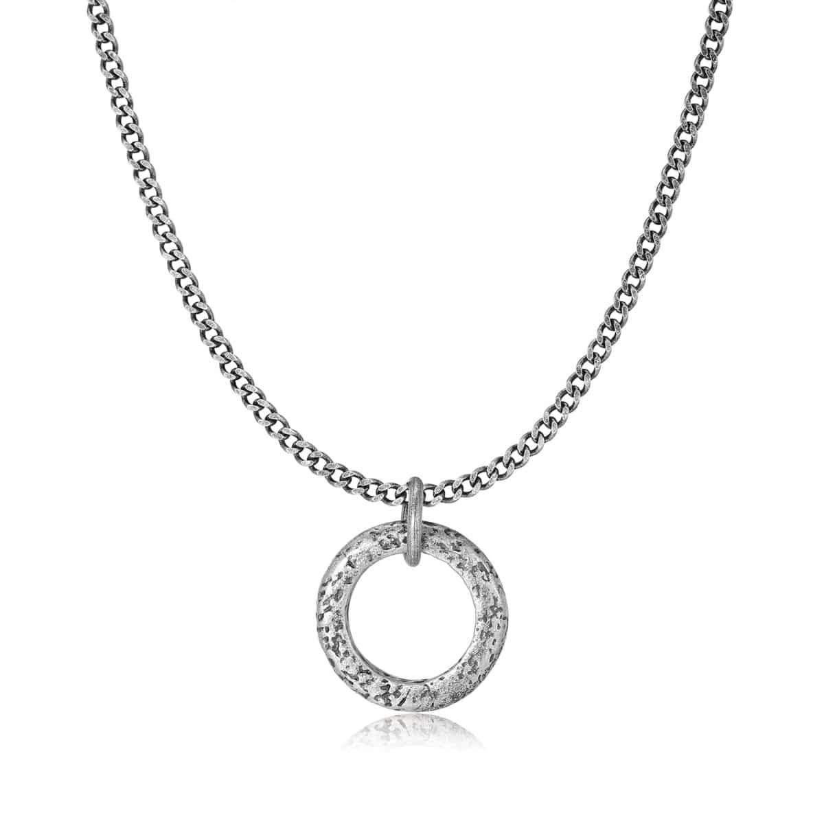 "Hole" BRAVE Men's Necklace - Milas Jewels Shop