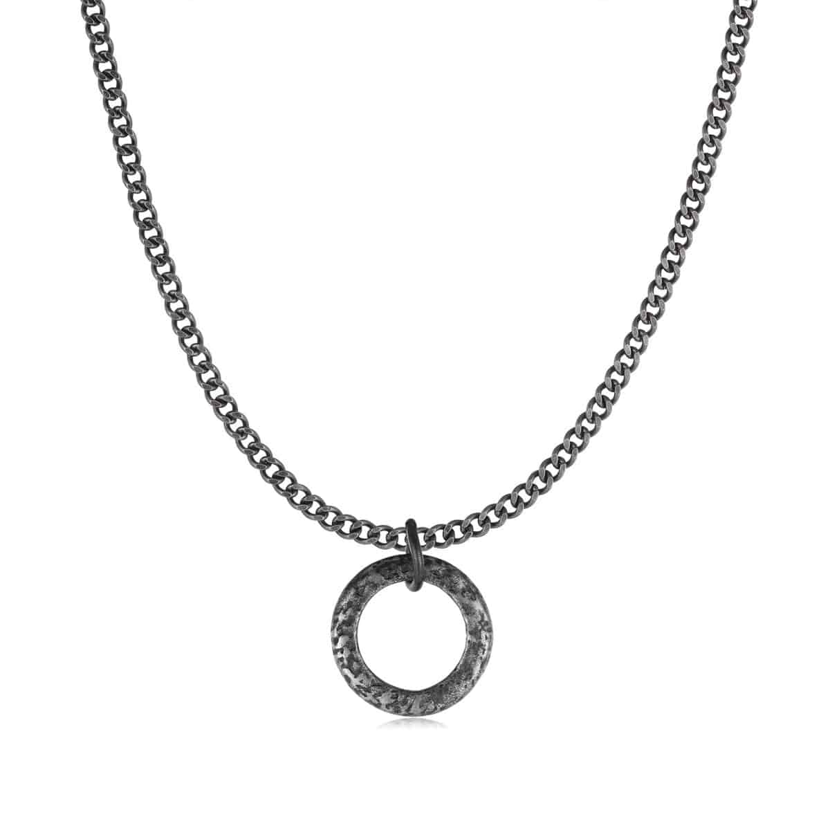 "Hole" BRAVE Men's Necklace - Milas Jewels Shop