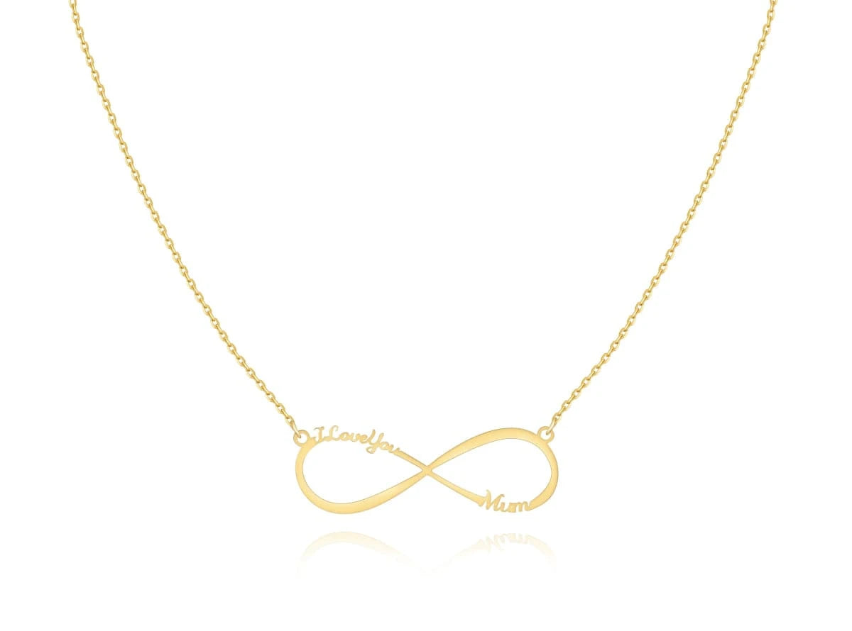 "I Love You Mum" Necklace - Milas Jewels Shop