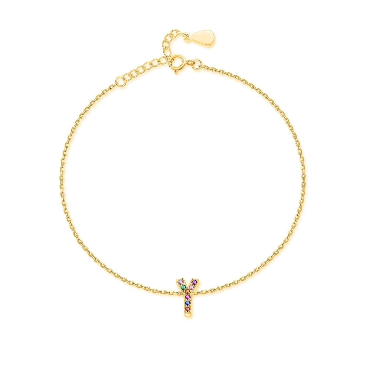 "Initial" Anklet - Milas Jewels Shop