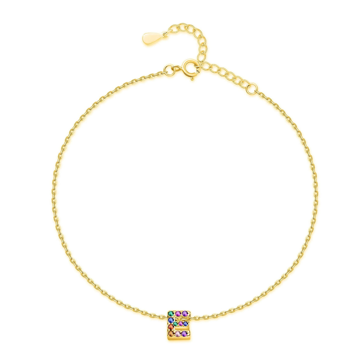 "Initial" Anklet - Milas Jewels Shop