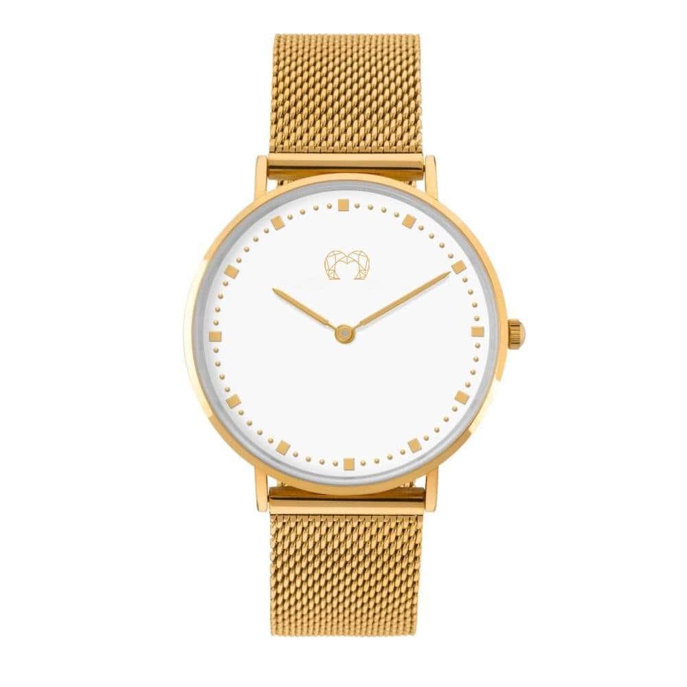 "Juliet" Watch ~ GoldWhite - Milas Jewels Shop
