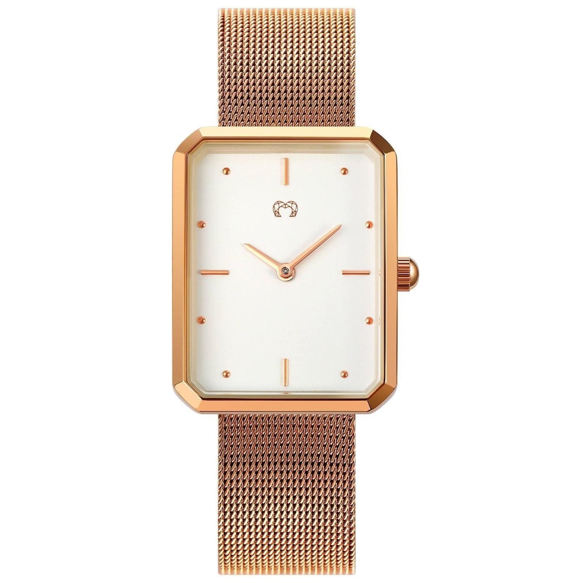 "Kapten" Watch ~ RoseWhite - Milas Jewels Shop