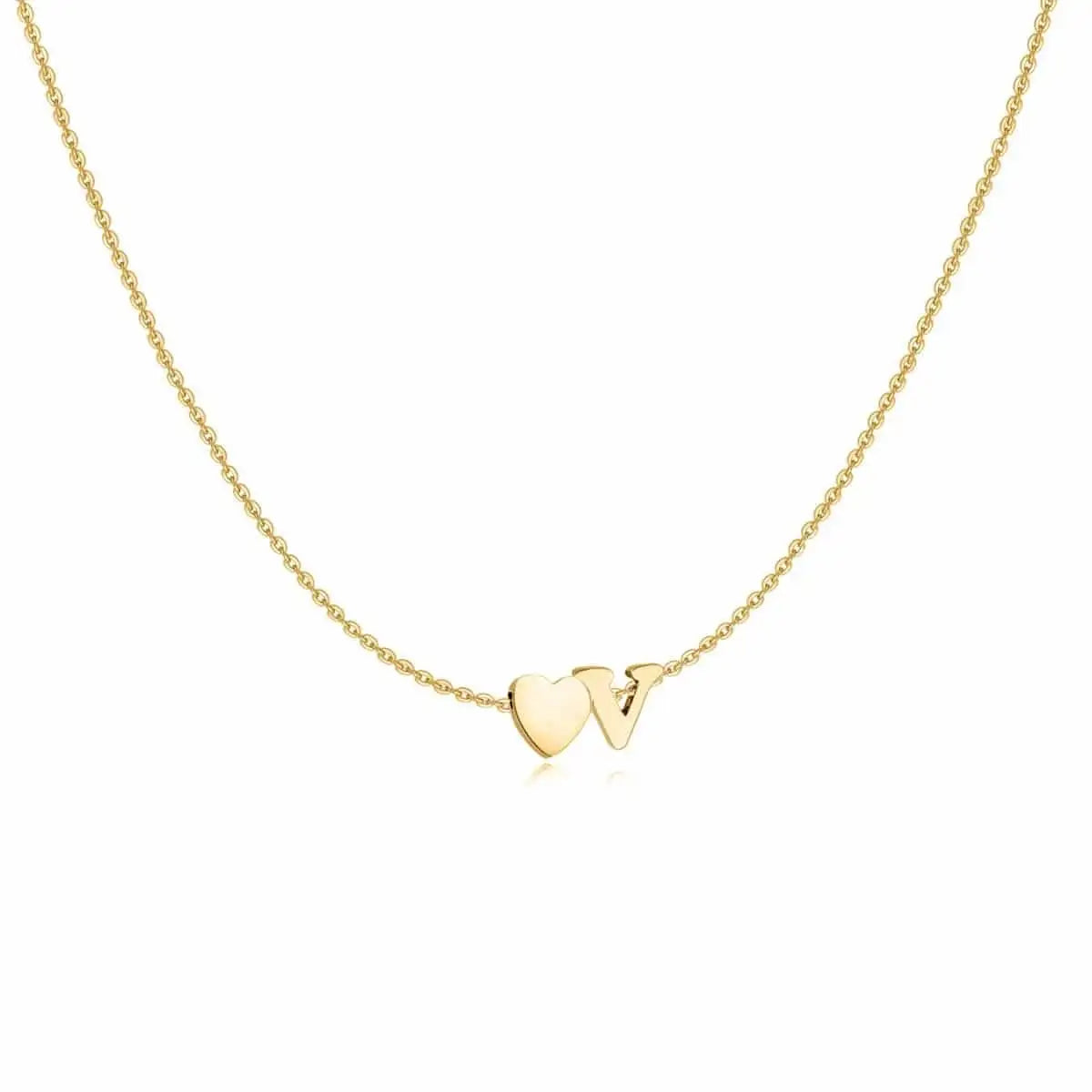 "Letter Love" Necklace - Milas Jewels Shop