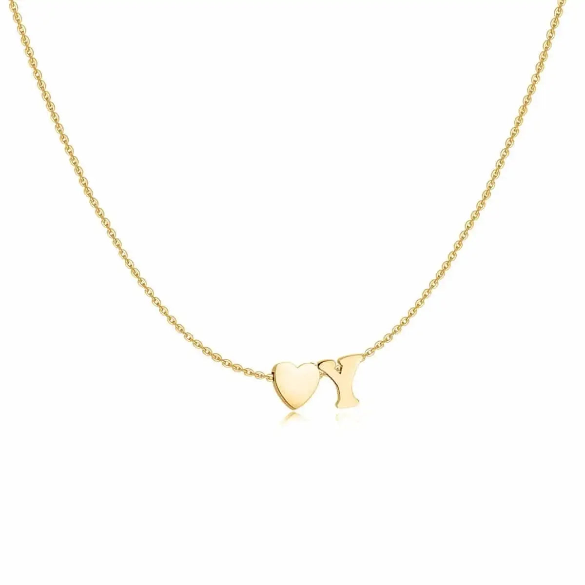 "Letter Love" Necklace - Milas Jewels Shop