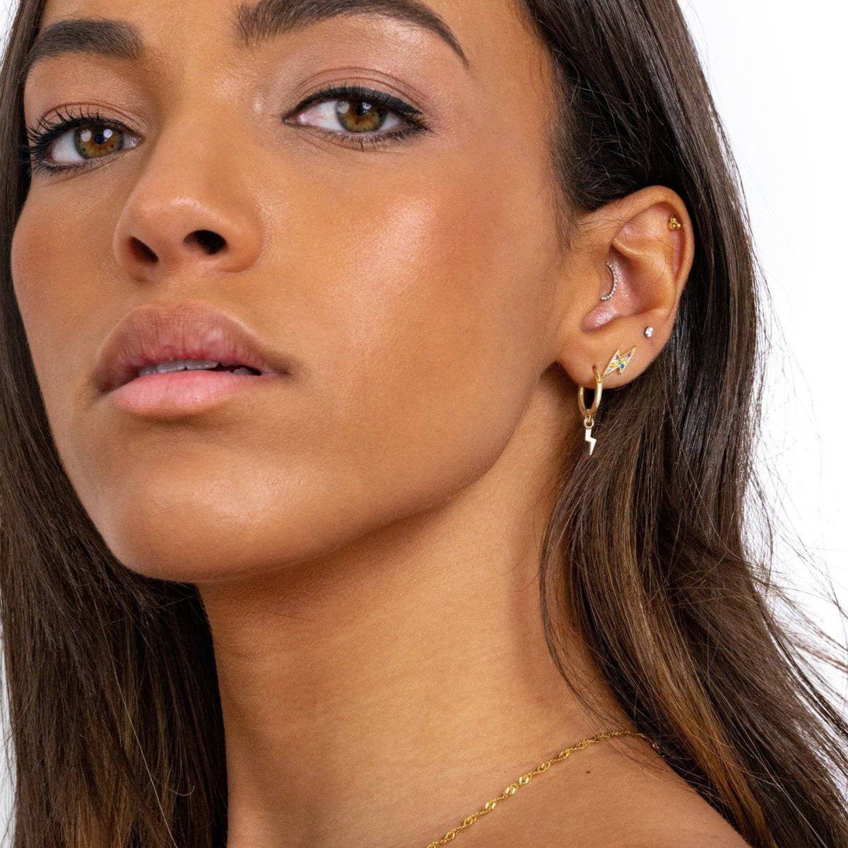 "Lightning Bolts" Earrings - Milas Jewels Shop