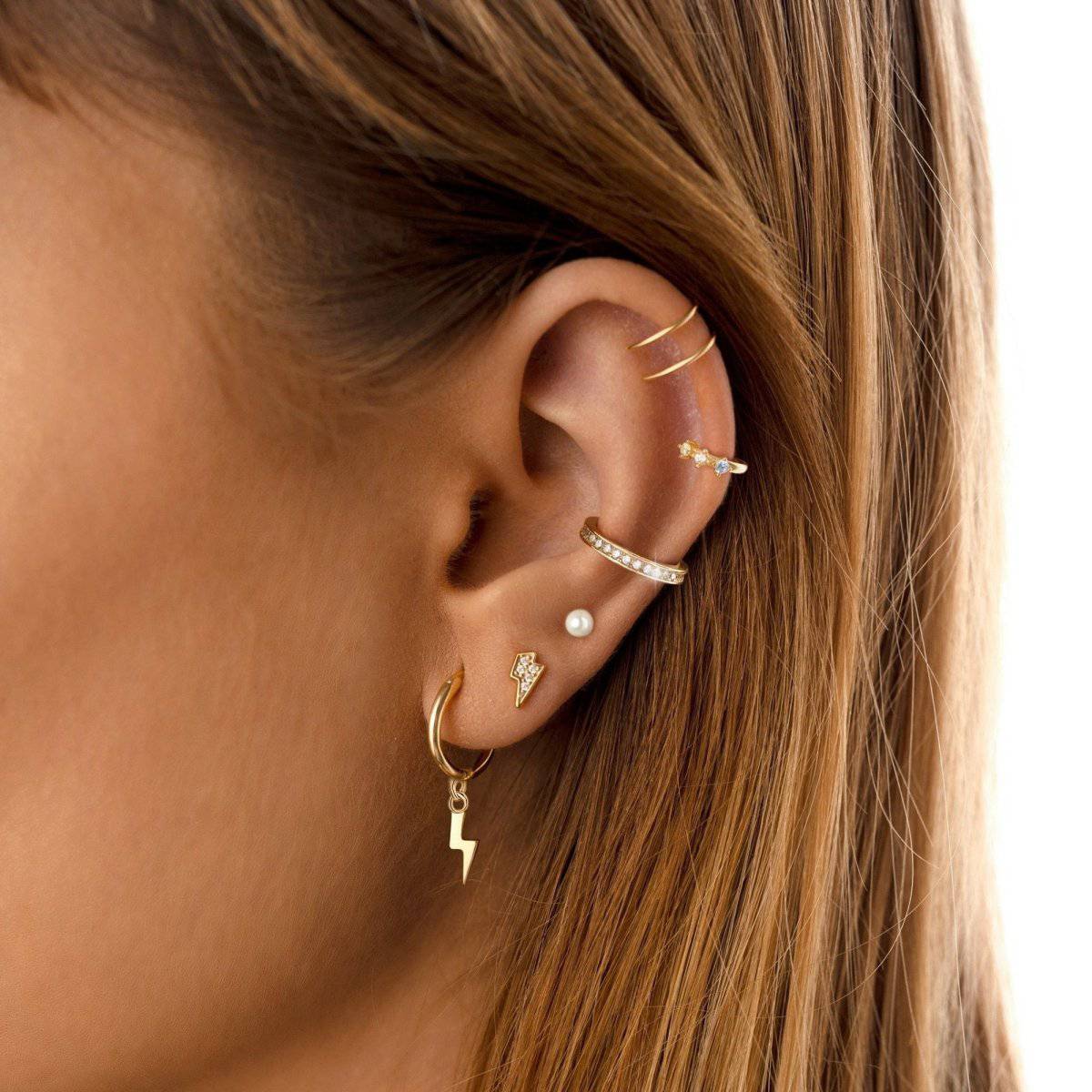 "Lightning Bolts" Earrings - Milas Jewels Shop