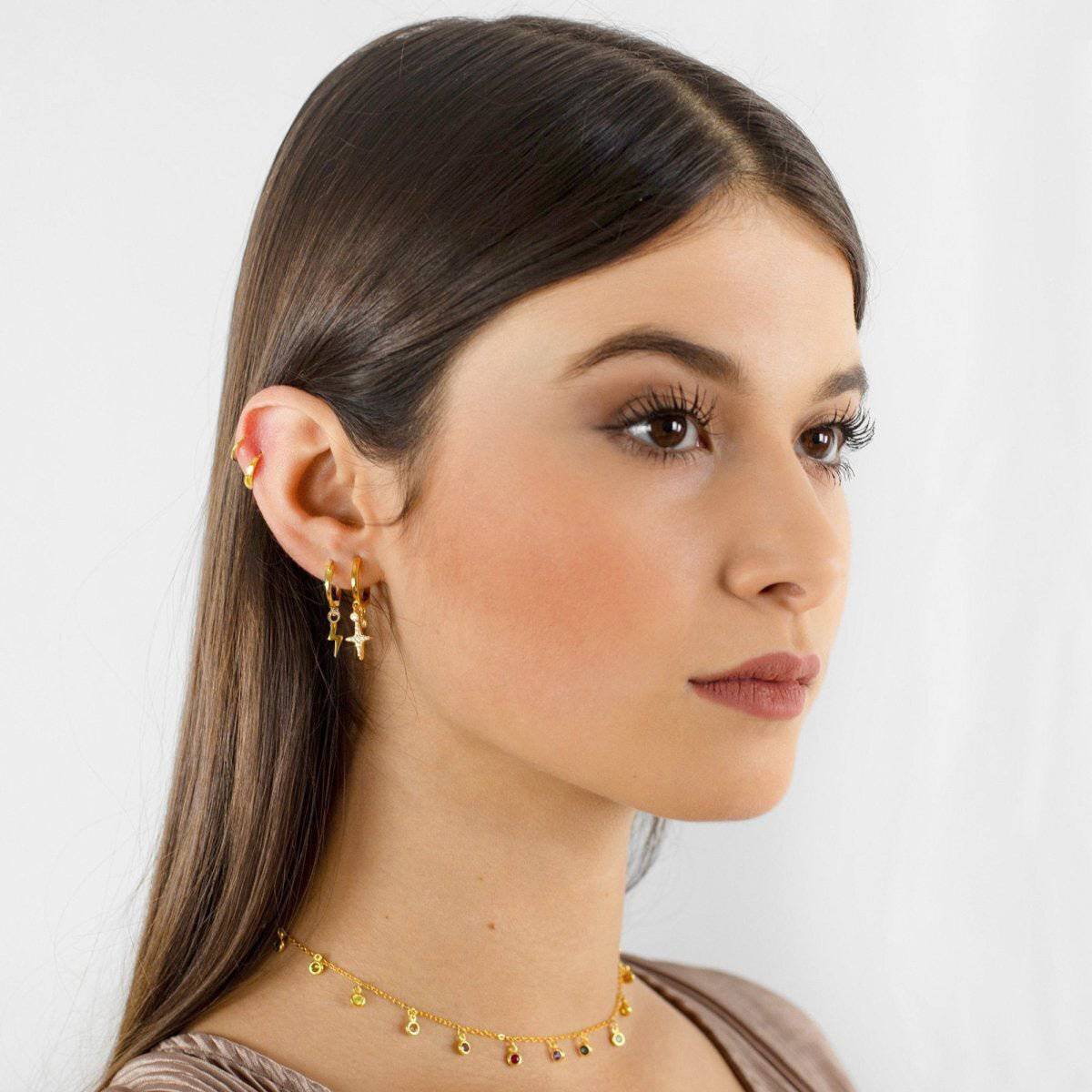 "Lightning Bolts" Earrings - Milas Jewels Shop