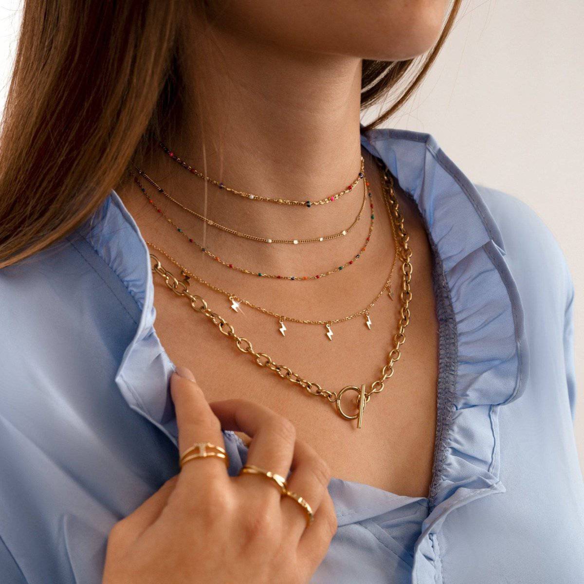 "Lightning Strikes" Necklace - Milas Jewels Shop