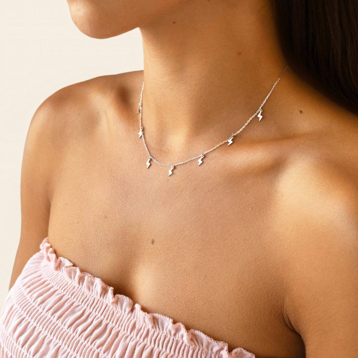 "Lightning Strikes" Necklace - Milas Jewels Shop