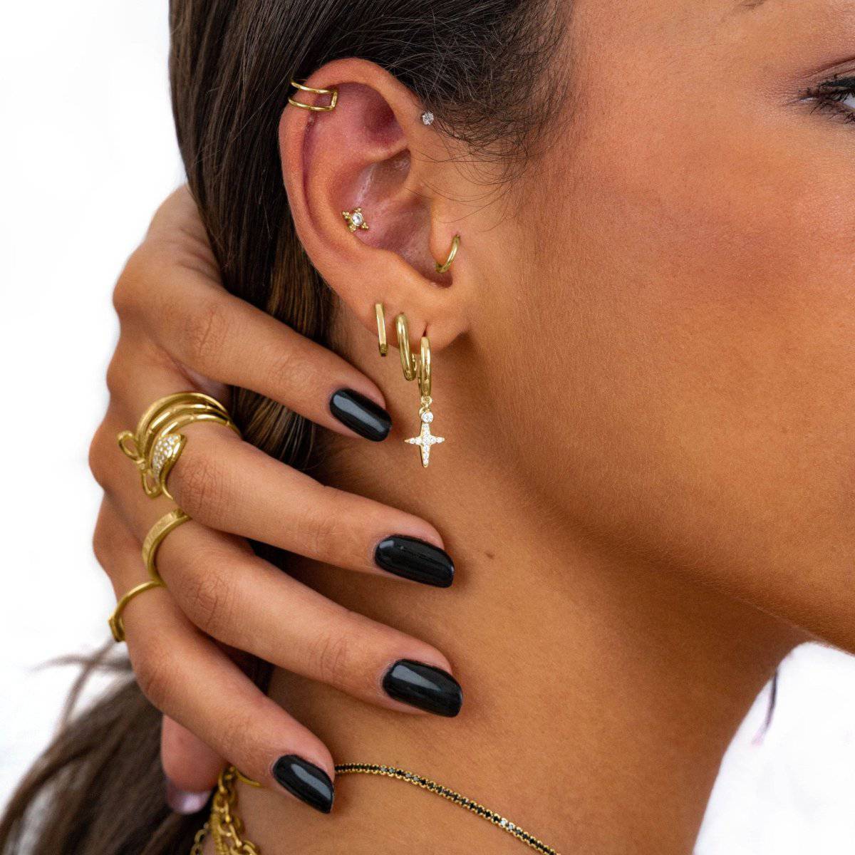 "Link Shape" Earrings - Milas Jewels Shop