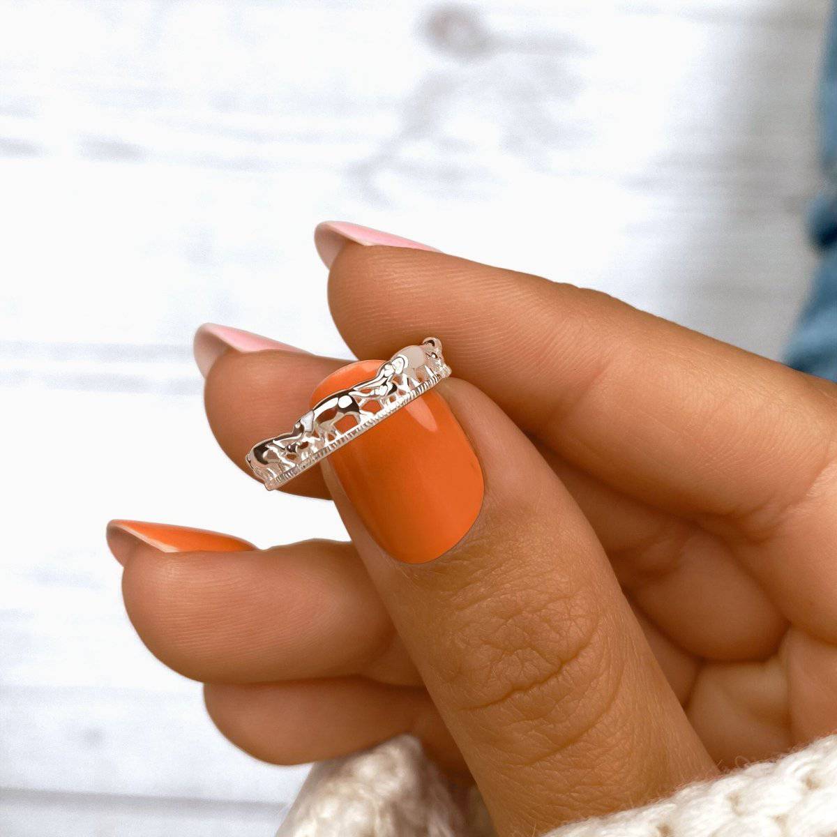 "Little Elephants" Ring - Milas Jewels Shop