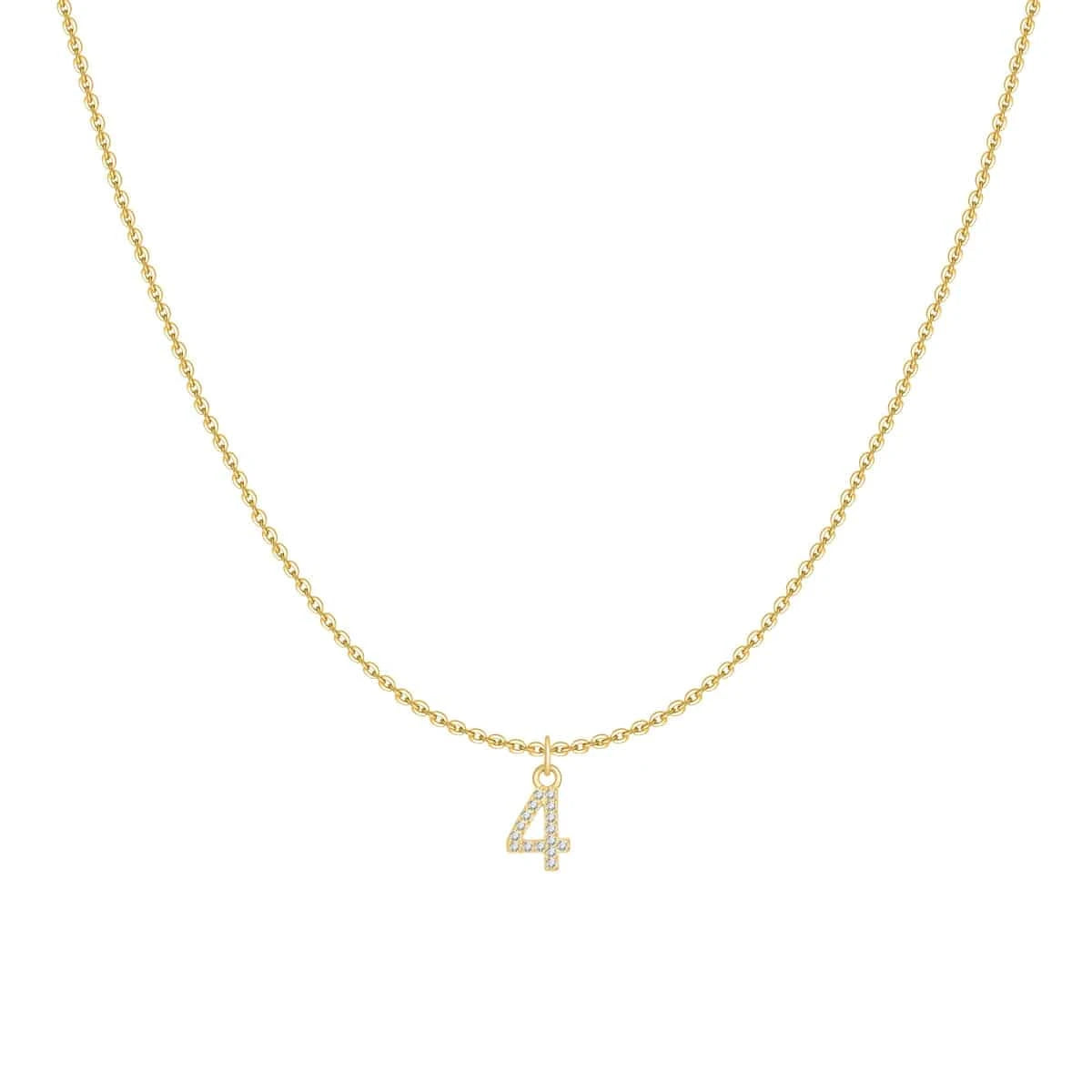 "Little Number" Necklace - Milas Jewels Shop