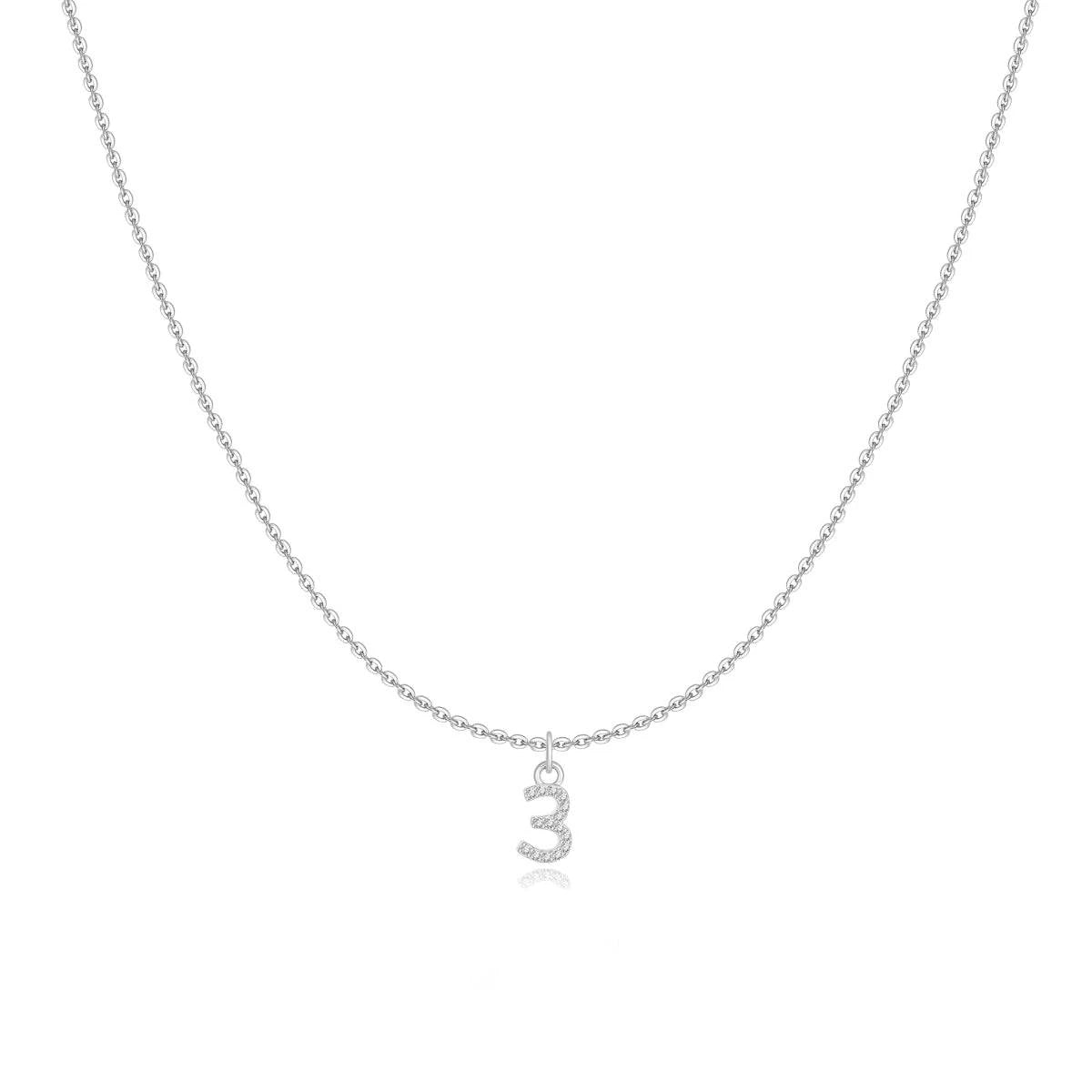 "Little Number" Necklace - Milas Jewels Shop