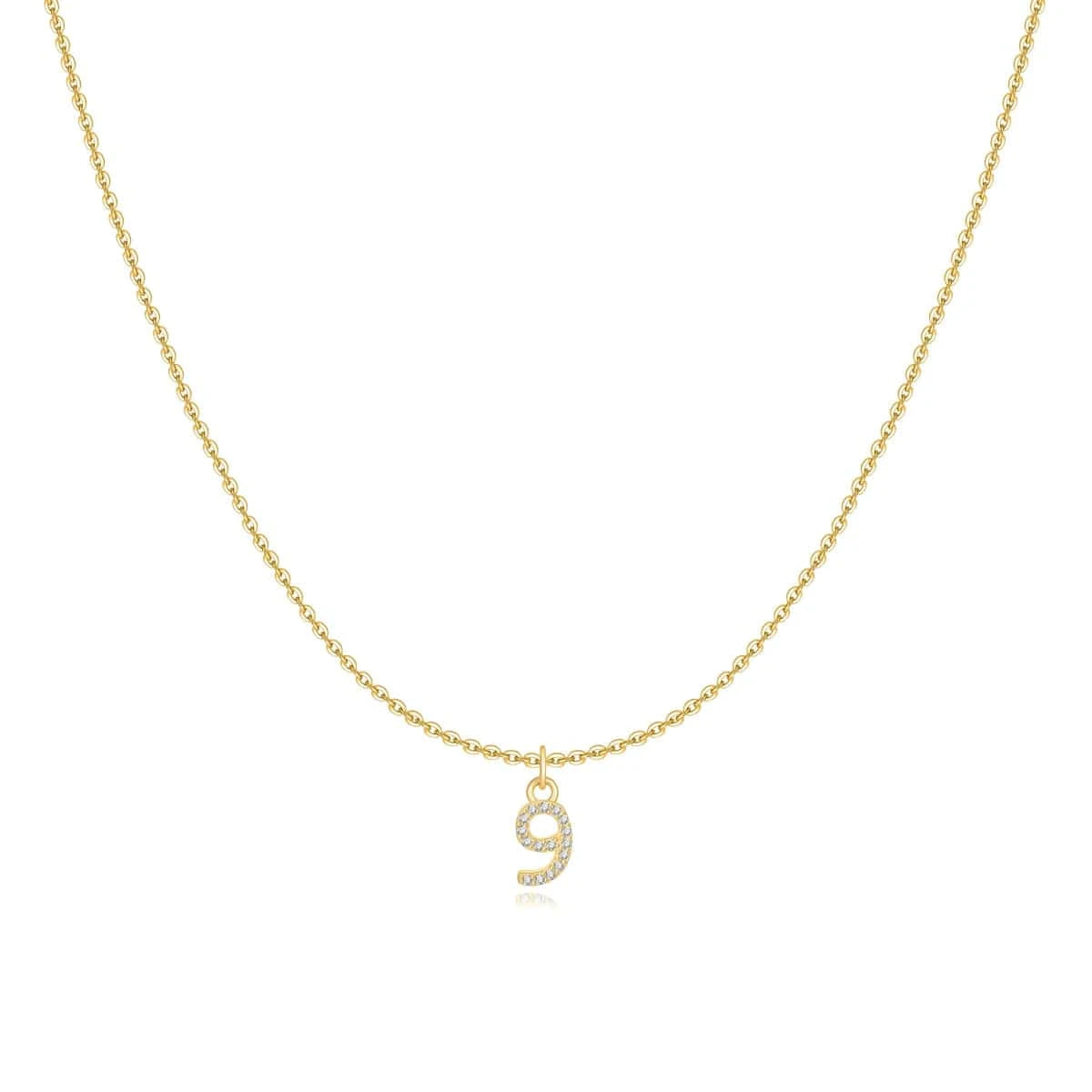 "Little Number" Necklace - Milas Jewels Shop
