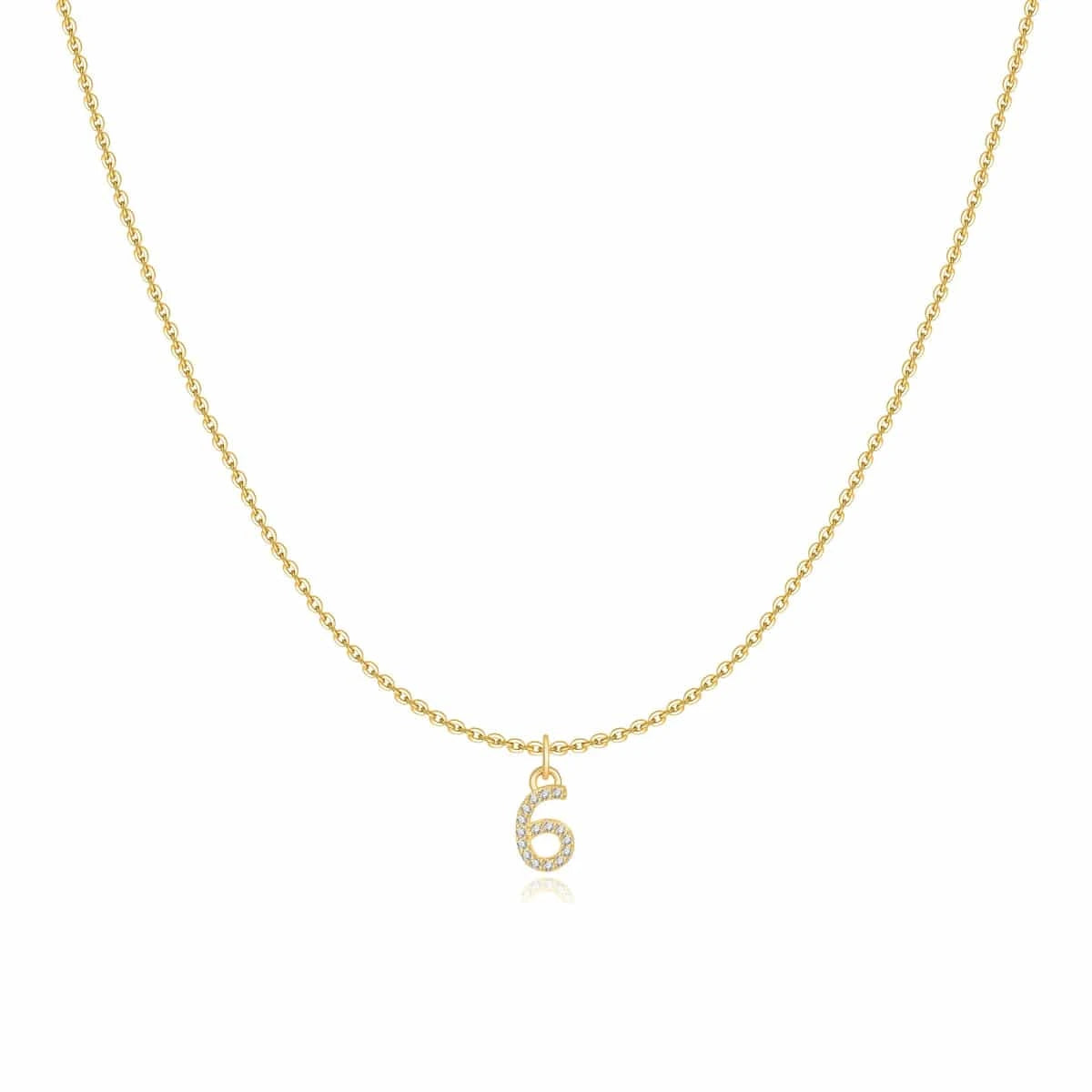 "Little Number" Necklace - Milas Jewels Shop