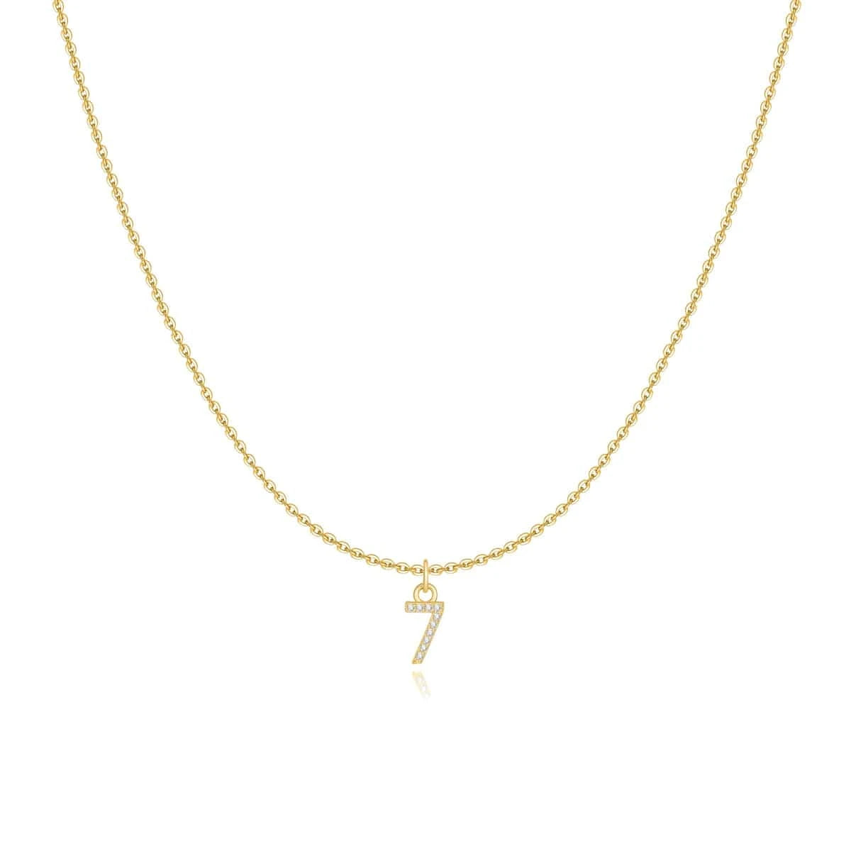 "Little Number" Necklace - Milas Jewels Shop