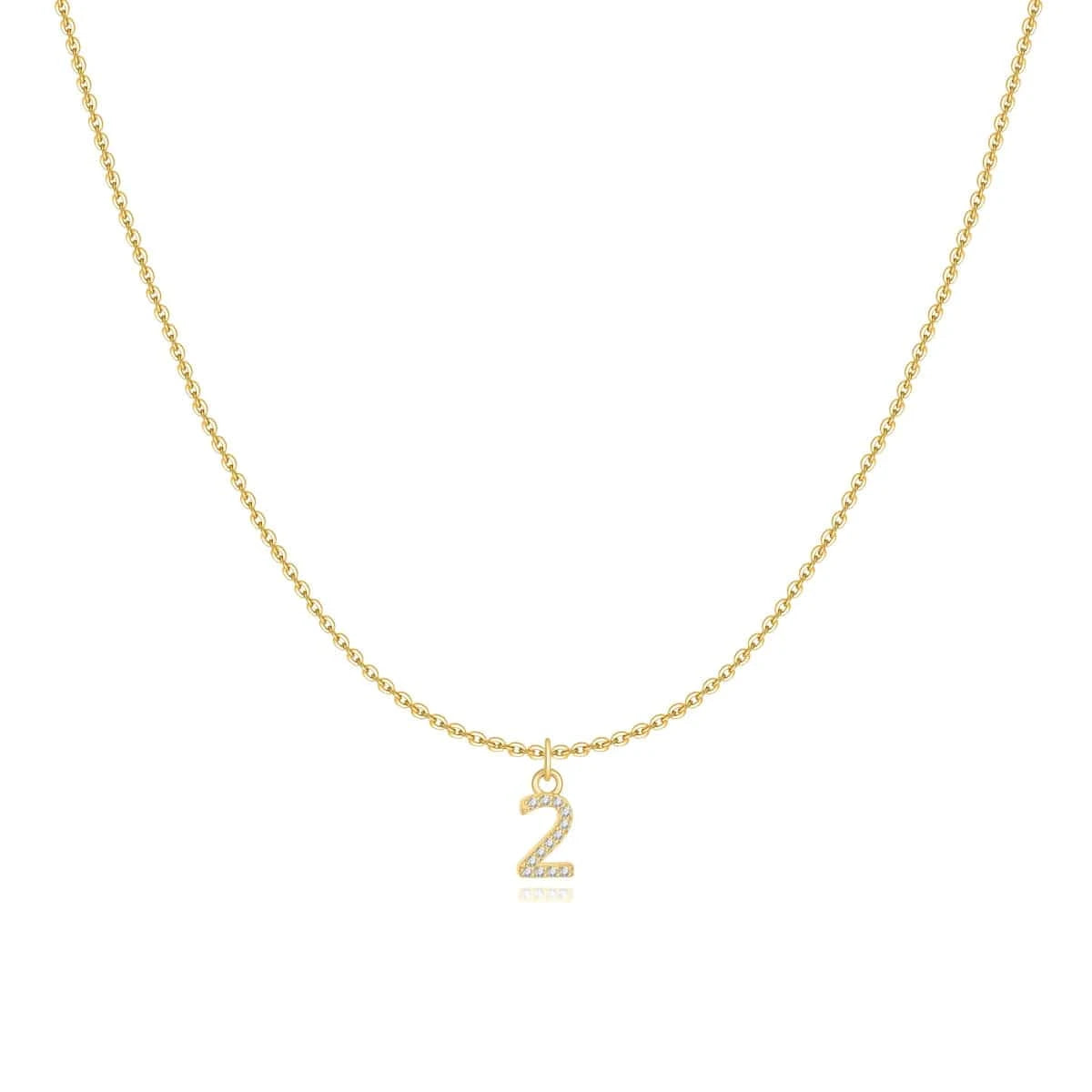 "Little Number" Necklace - Milas Jewels Shop