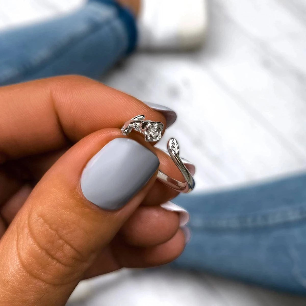 "Little Rose" Ring - Milas Jewels Shop