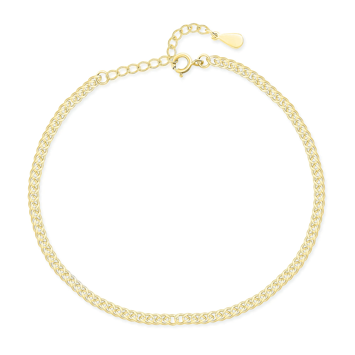 "Loops" Anklet - Milas Jewels Shop