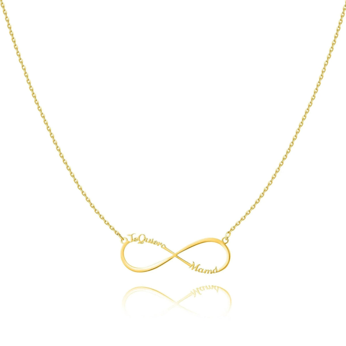 "Love u Mom" Necklace - Milas Jewels Shop