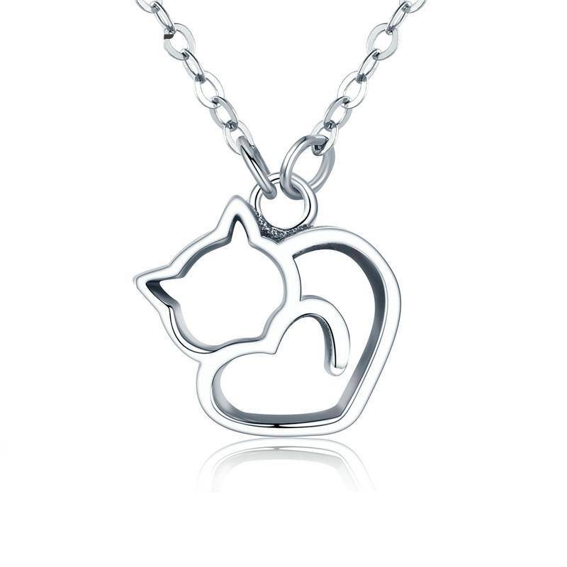 "Loved Cat" Necklace - Milas Jewels Shop