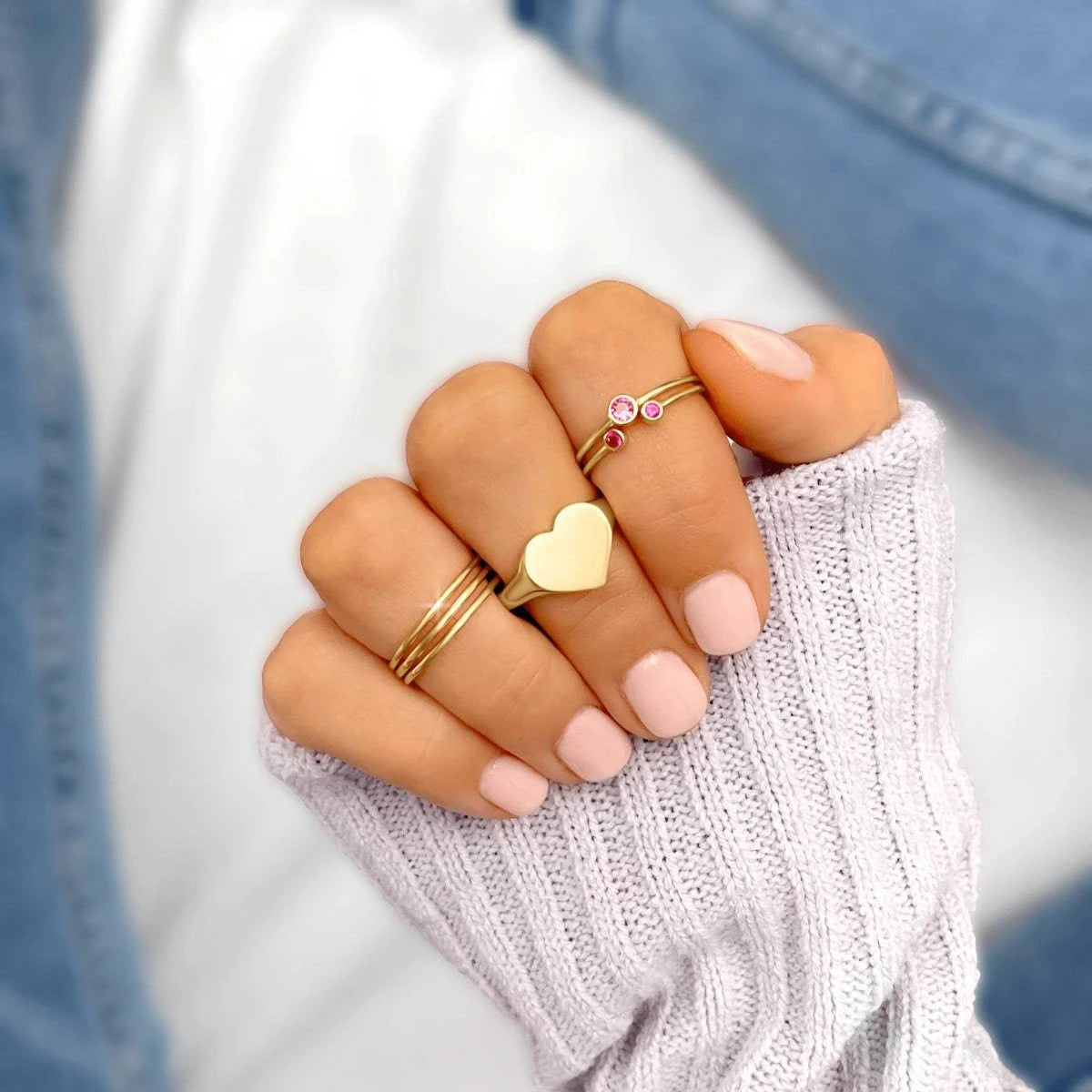 "Loving Heart" Ring - Milas Jewels Shop