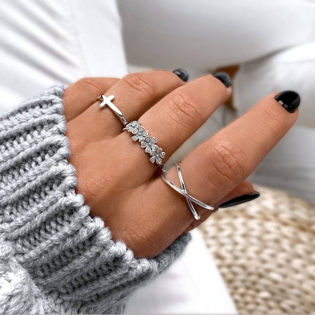 "Luminous Flowers" Ring - Milas Jewels Shop