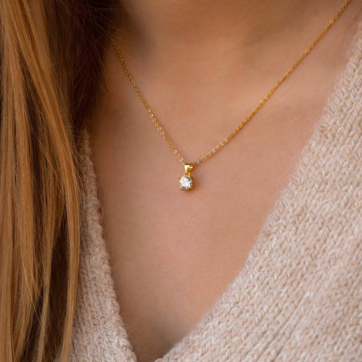 "Major Zircon" Necklace - Milas Jewels Shop