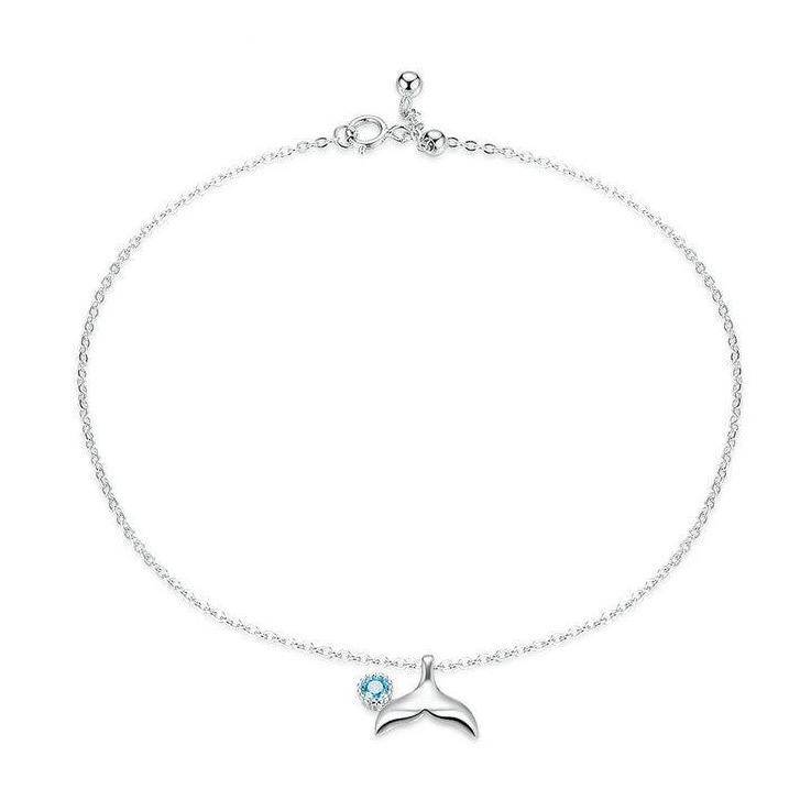 "Mermaid Fin" Anklet - Milas Jewels Shop