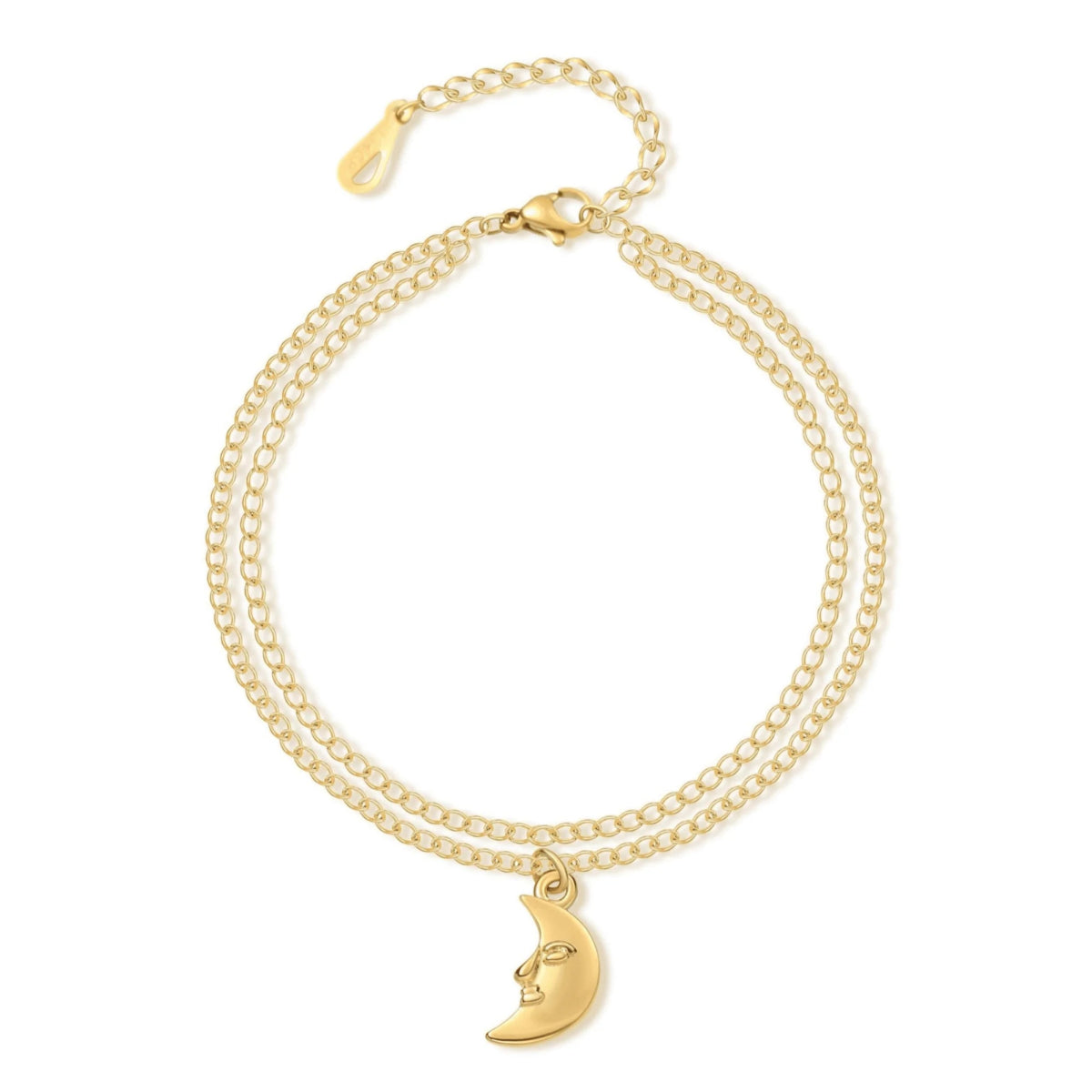 "Moon" Anklet - Milas Jewels Shop