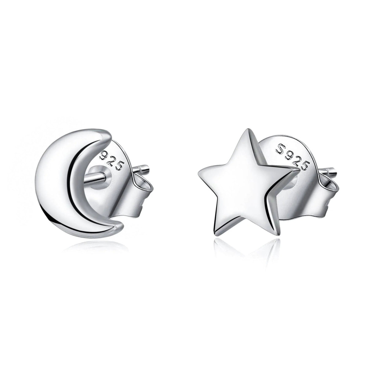 "MoonStar" Mini Earrings - Milas Jewels Shop
