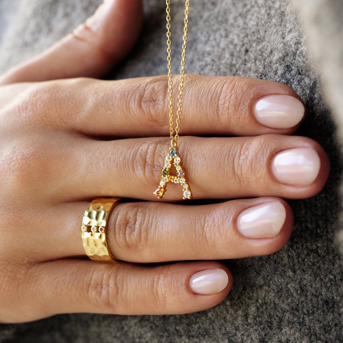"My Initial" Necklace - Milas Jewels Shop