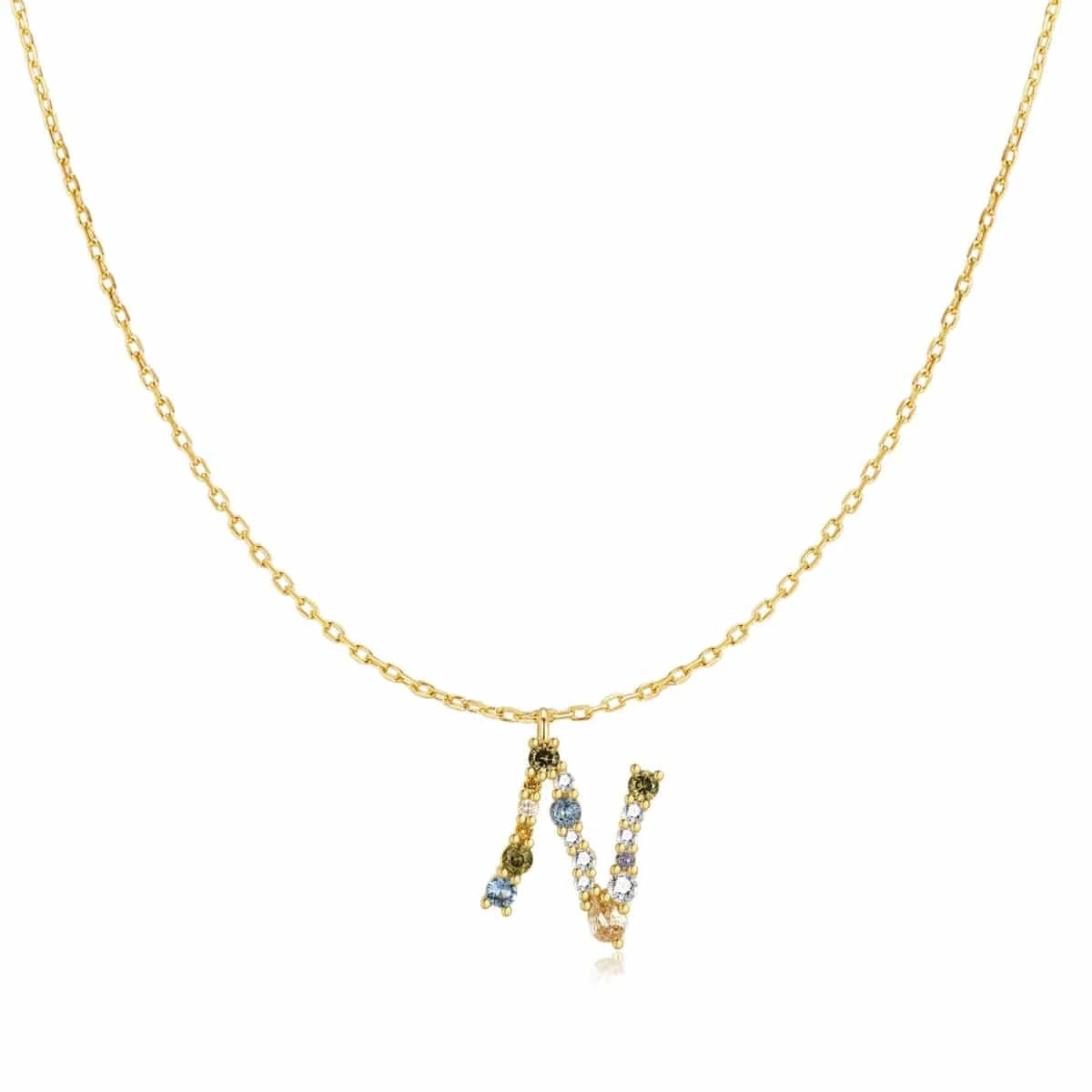 "My Initial" Necklace - Milas Jewels Shop