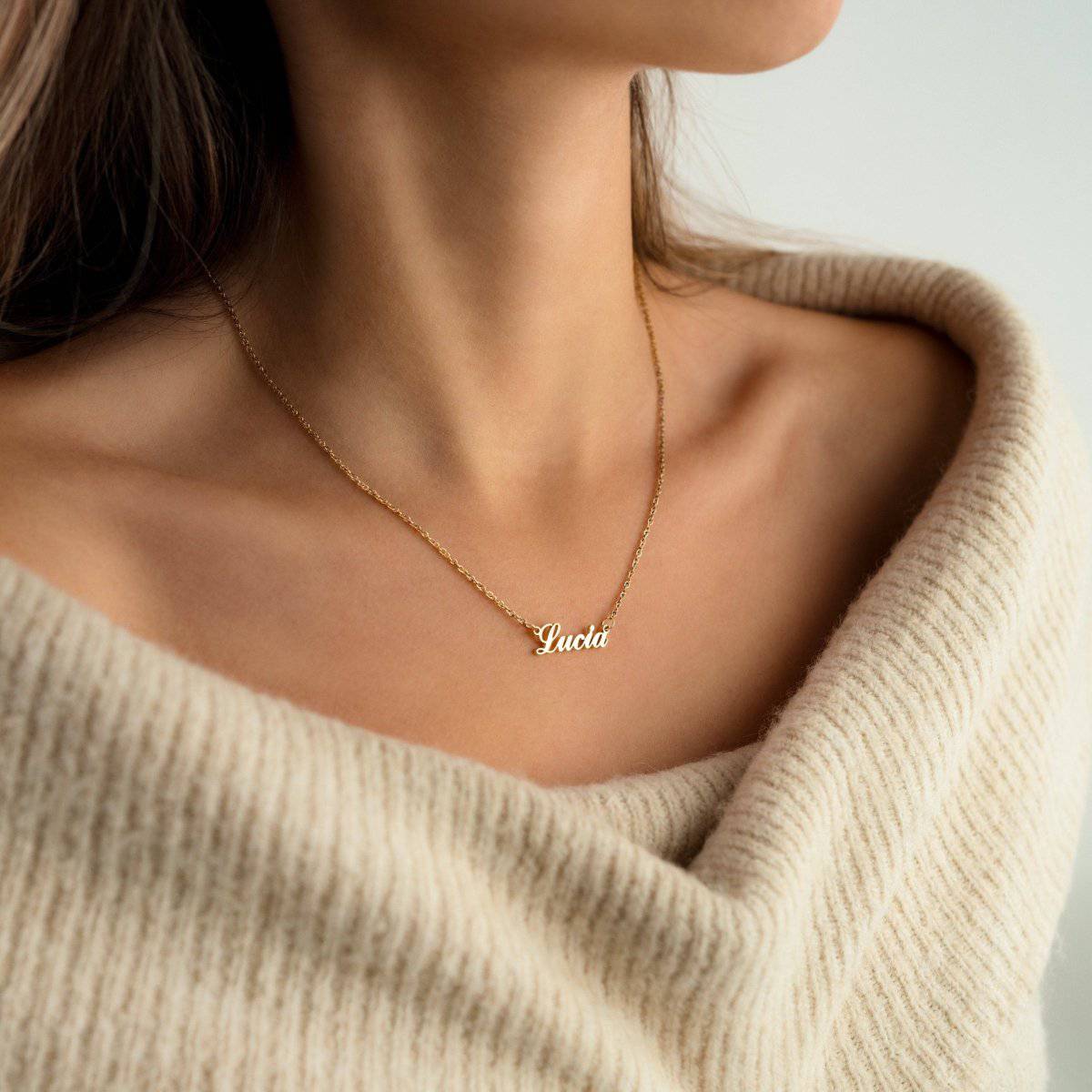 "Name" Necklace - Milas Jewels Shop