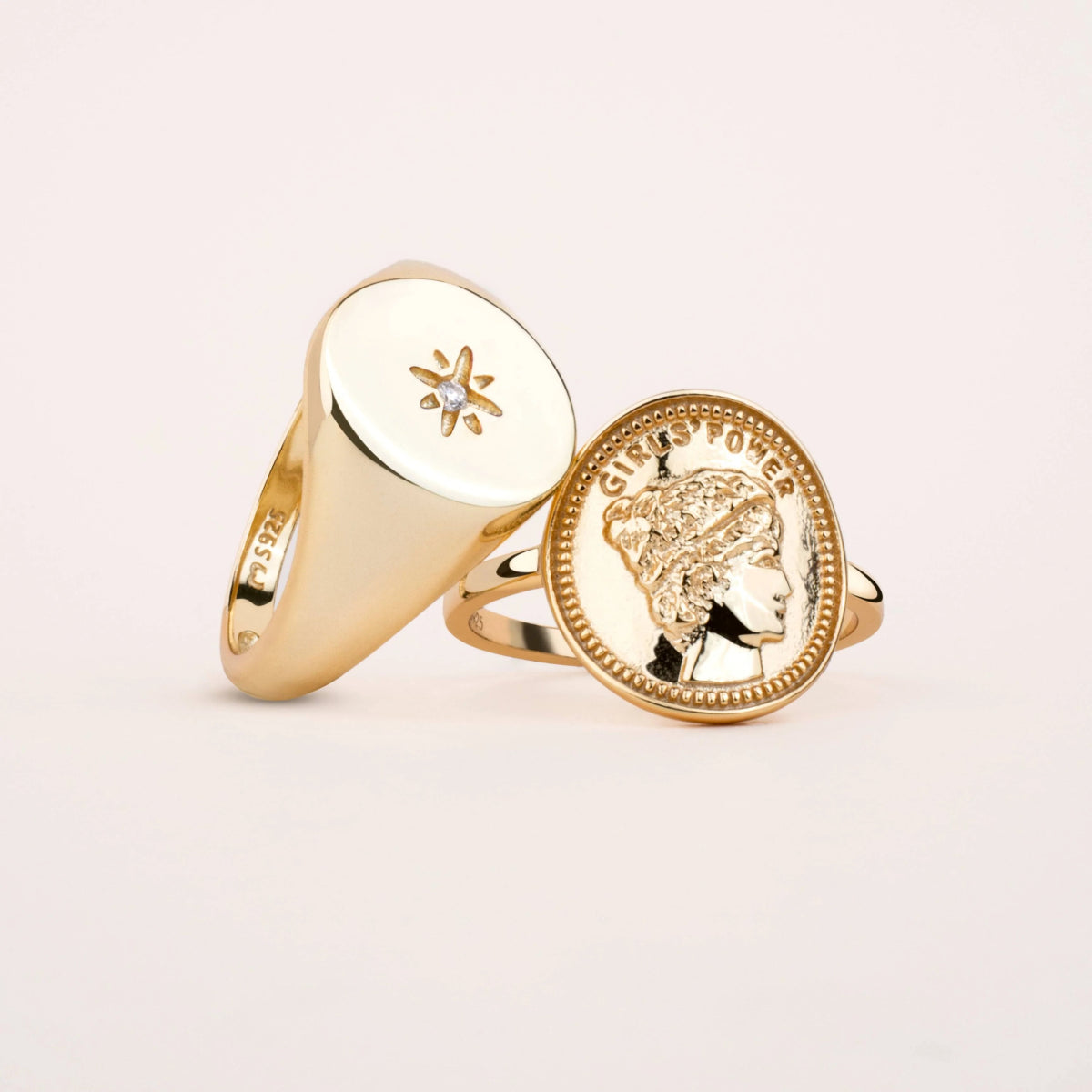 "Oval Star" Ring - Milas Jewels Shop