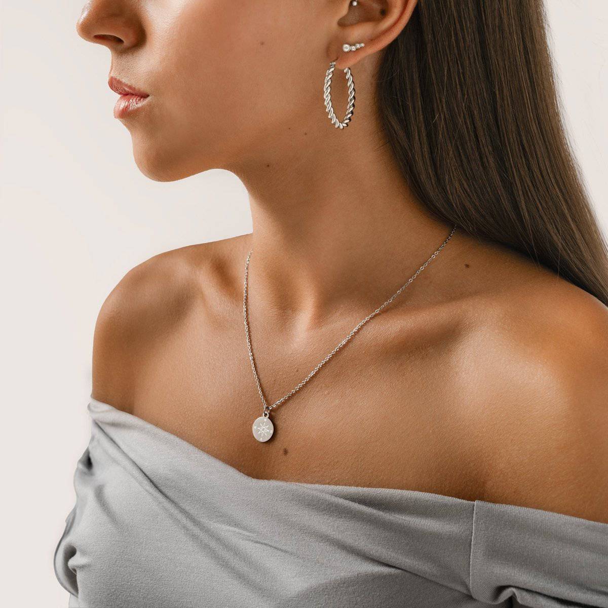 "Poles" Necklace - Milas Jewels Shop